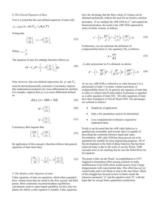 Review of Eqs of state | PDF | Chemistry | Science