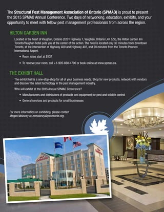 Structural Pest management Conference Ontario | PDF