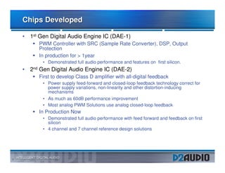 Design Verification at D2Audio | PDF