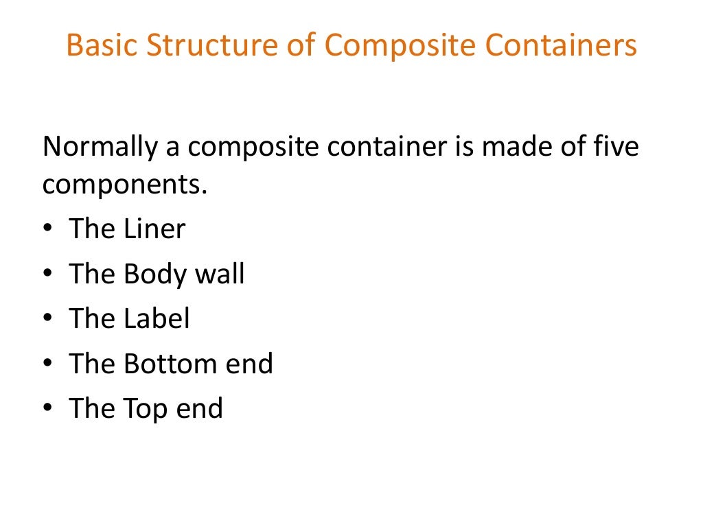 composite containers