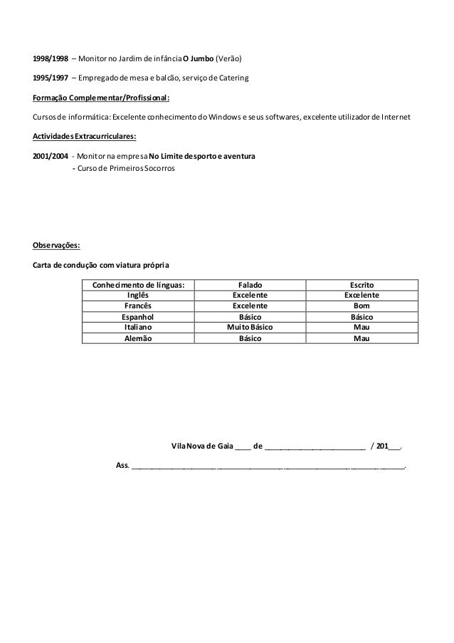 Curriculum Vitae
