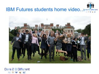 IBM Futures students home video…
 