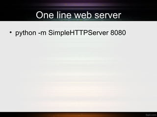 Python for pentesters | PPT