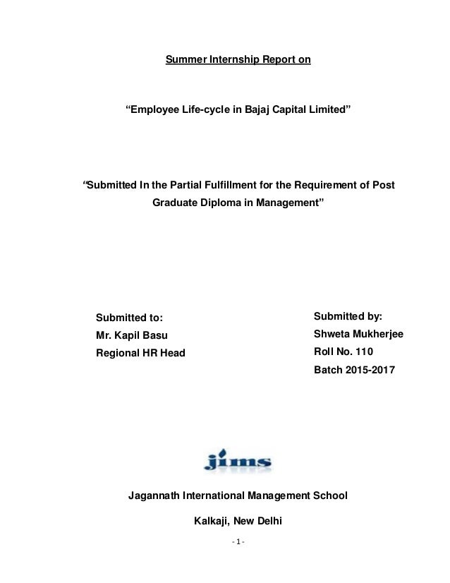 summer_internship_report_final pdf hr report pdf