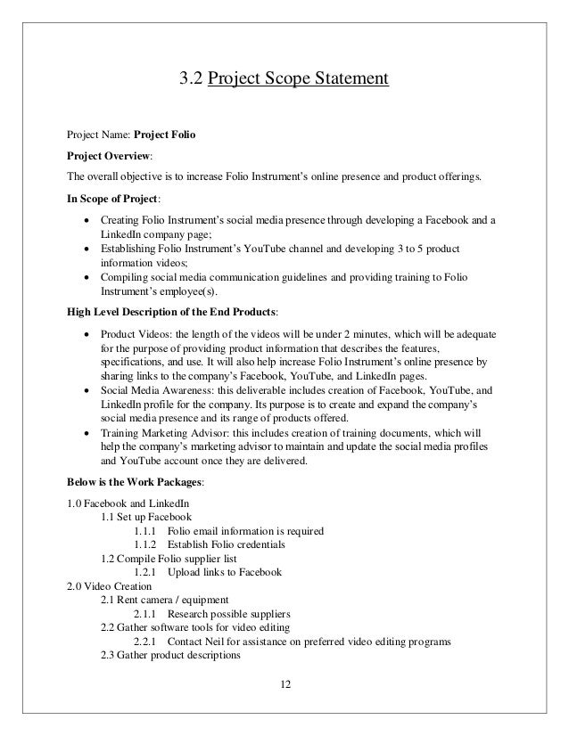 Software project scope example pdf image