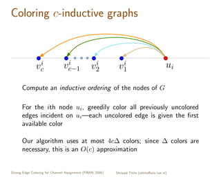 Strong Edge Coloring for Channel Assignment in Wireless Radio Networks