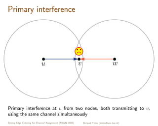 Strong Edge Coloring for Channel Assignment in Wireless Radio Networks