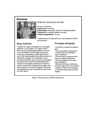 Figura 4. Persona para o perfil de Enfermeiro.

 