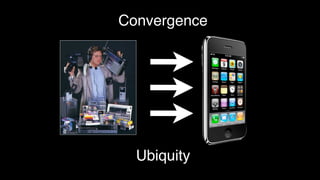 Convergence
Ubiquity
 