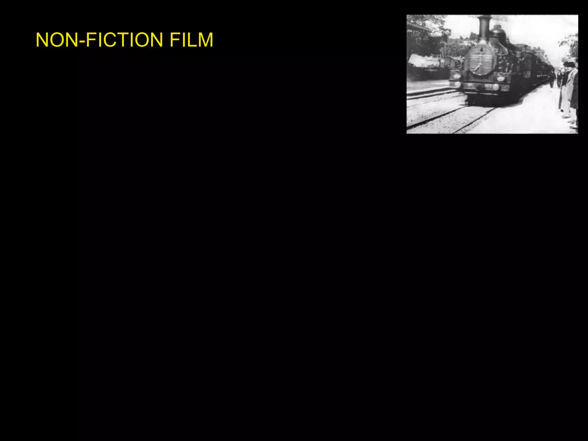 NON-FICTION FILM
 