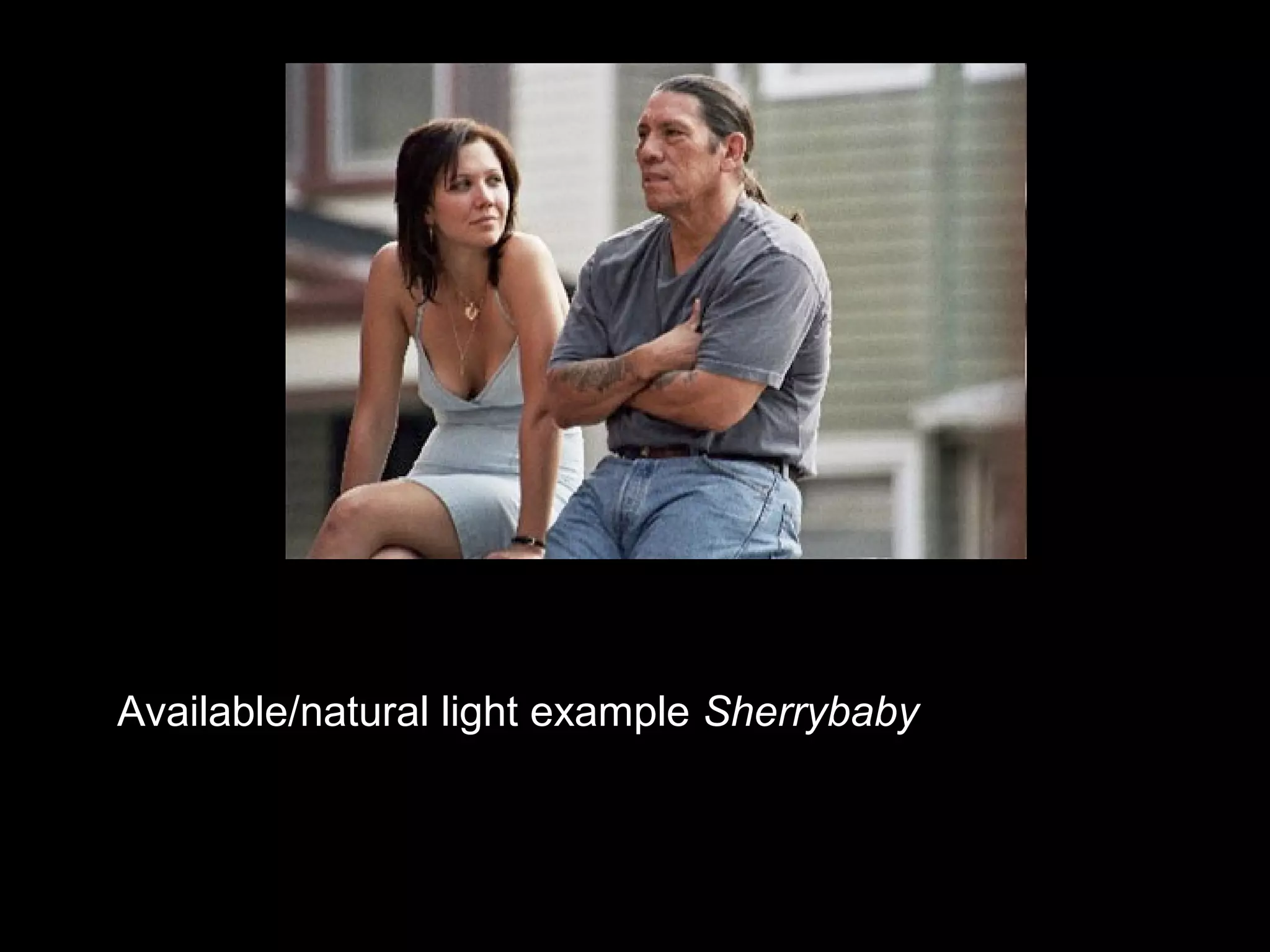 Available/natural light example Sherrybaby
 