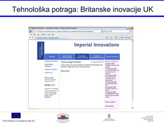 Tehnološka potraga: Britanske inovacije UK




This Project is funded by the EU
 