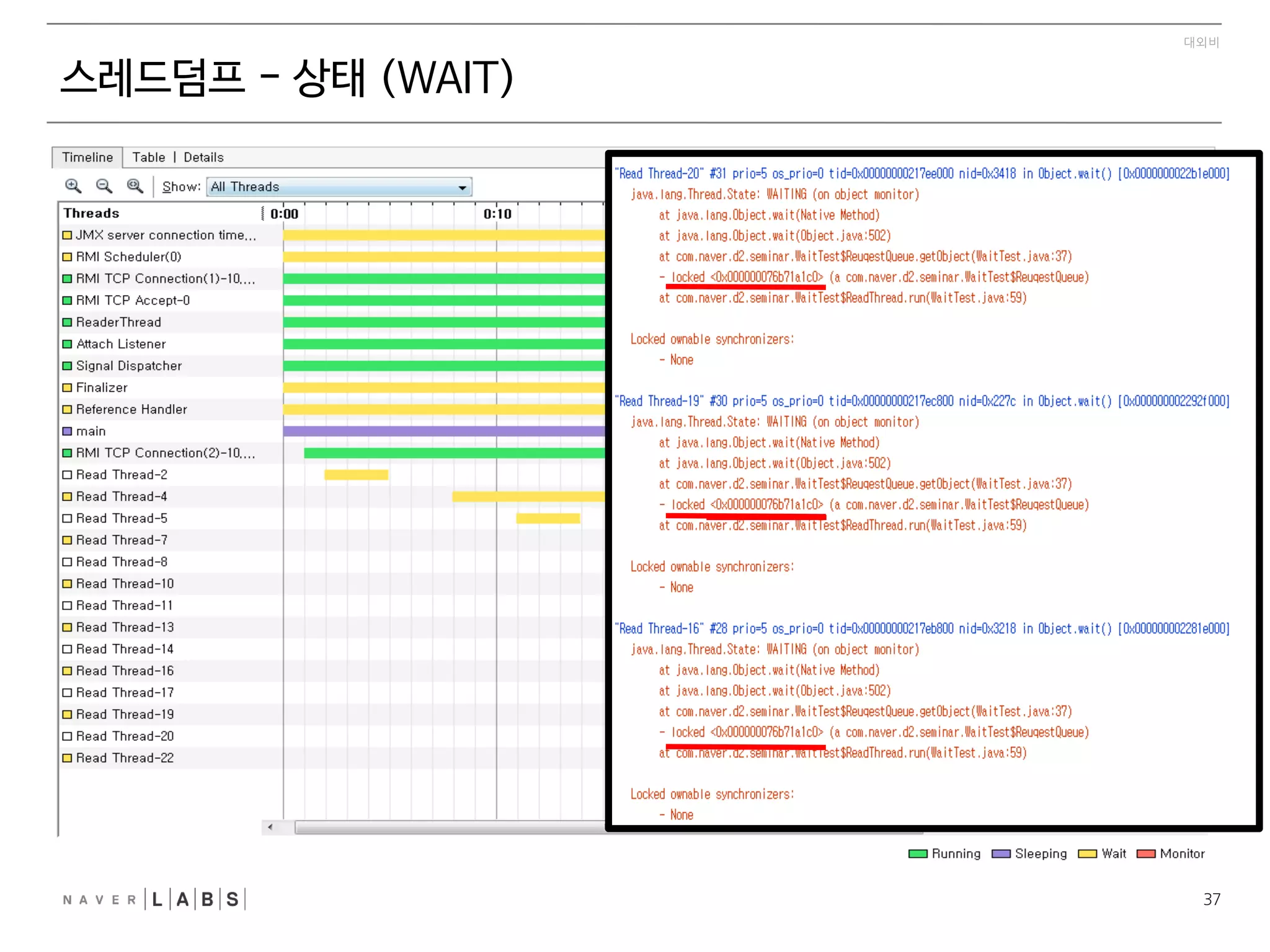  
문제 상황을 오랫동안 지켜 볼 수 있다면 텀을 두고 생성 하는 것도 좋습니다.	
 