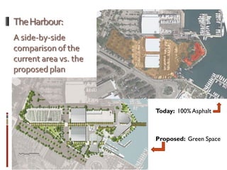 Today: 100%Asphalt
Proposed: Green Space
 