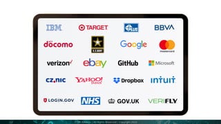 22 FIDO Alliance | All Rights Reserved | Copyright 2022
 