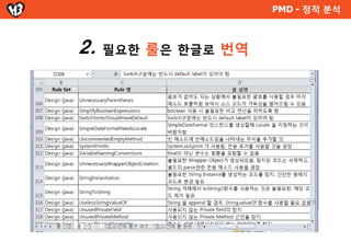 알아 볼 것은?



서버 개발 테스트 자동화


   API 테스트

   성능 테스트

   정적 분석
 