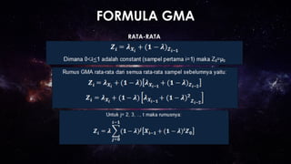 FORMULA GMA
RATA-RATA
 
