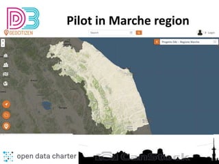 Pilot in Marche region
 