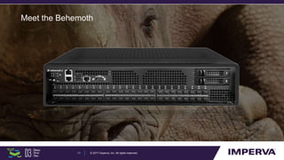 Meet the Behemoth
© 2017 Imperva, Inc. All rights reserved.11
 