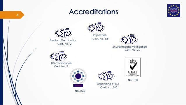 Presentation Eurocert Certification Body