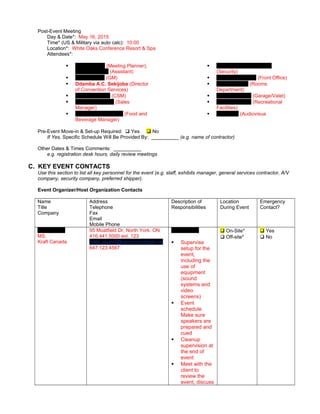Event Specifications Guide Project - HTM415HA (PUBLIC FILE) | DOC