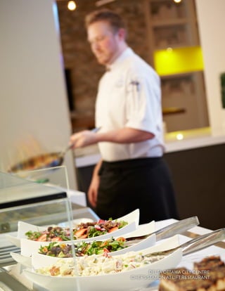 DELTA OTTAWA CITY CENTRE
CHEF'S STATION AT LIFT RESTAURANT
 