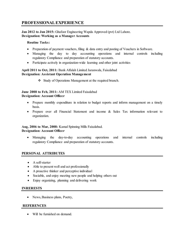 accounts manager | PDF