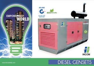 brochure-diesel gen set