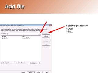 Day3 Quartus II Tutorial | PDF