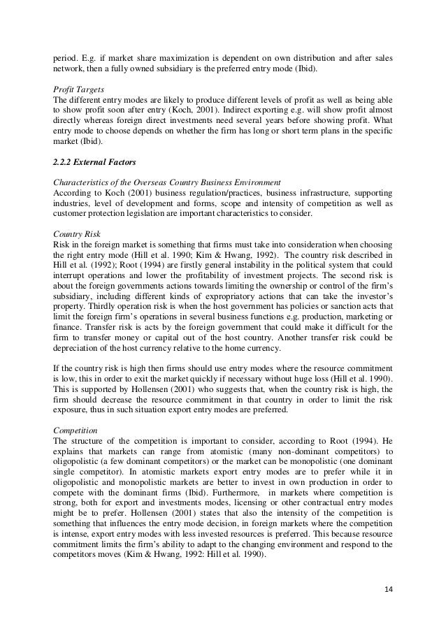 International Marketing Dissertation Topics master thesis international marketing