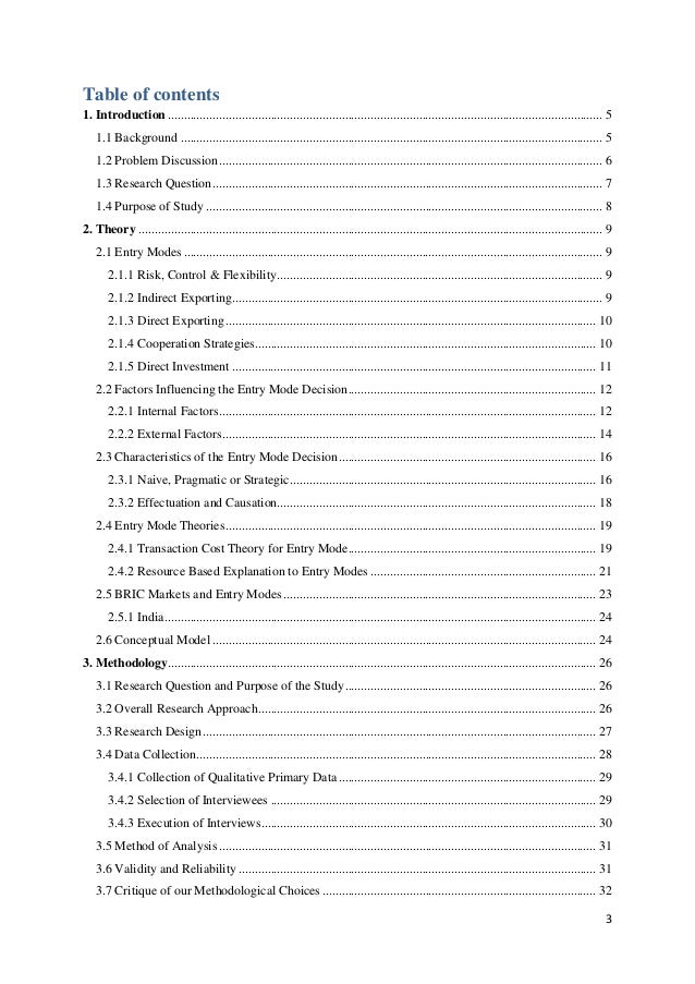 Master thesis on internal marketing