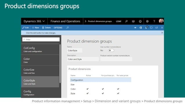 Product information management in Microsoft Dynamics 365 for Finance ...