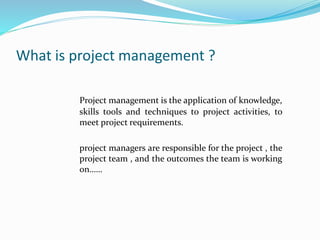 Program Management | PPT