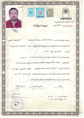 Graduation Certificate