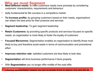 Segmentation Targeting and Position -Marketing | PPT