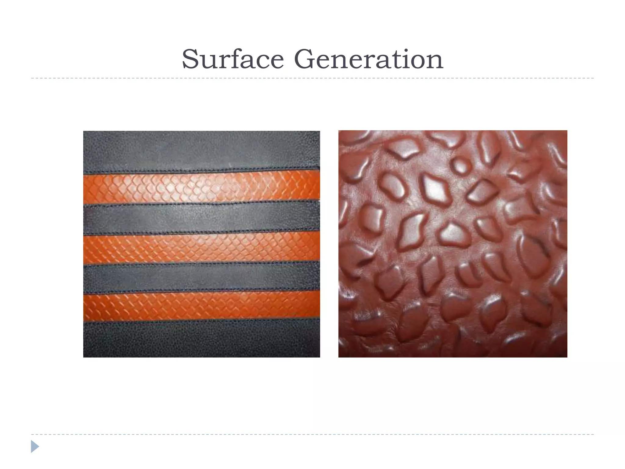 Surface Generation
 