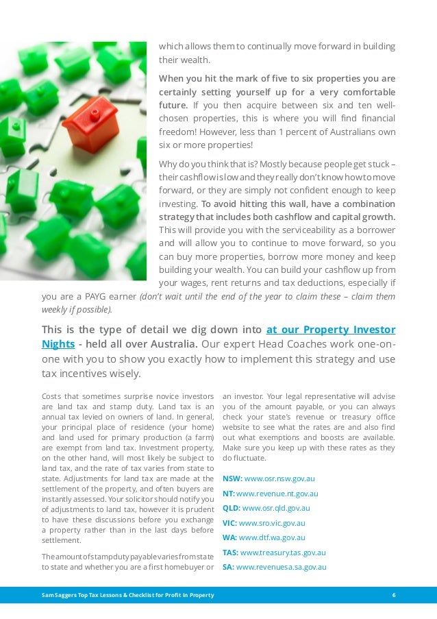 Sam Saggers Top Tax Lessons & Checklist for Profit In Property_hpn (1)
