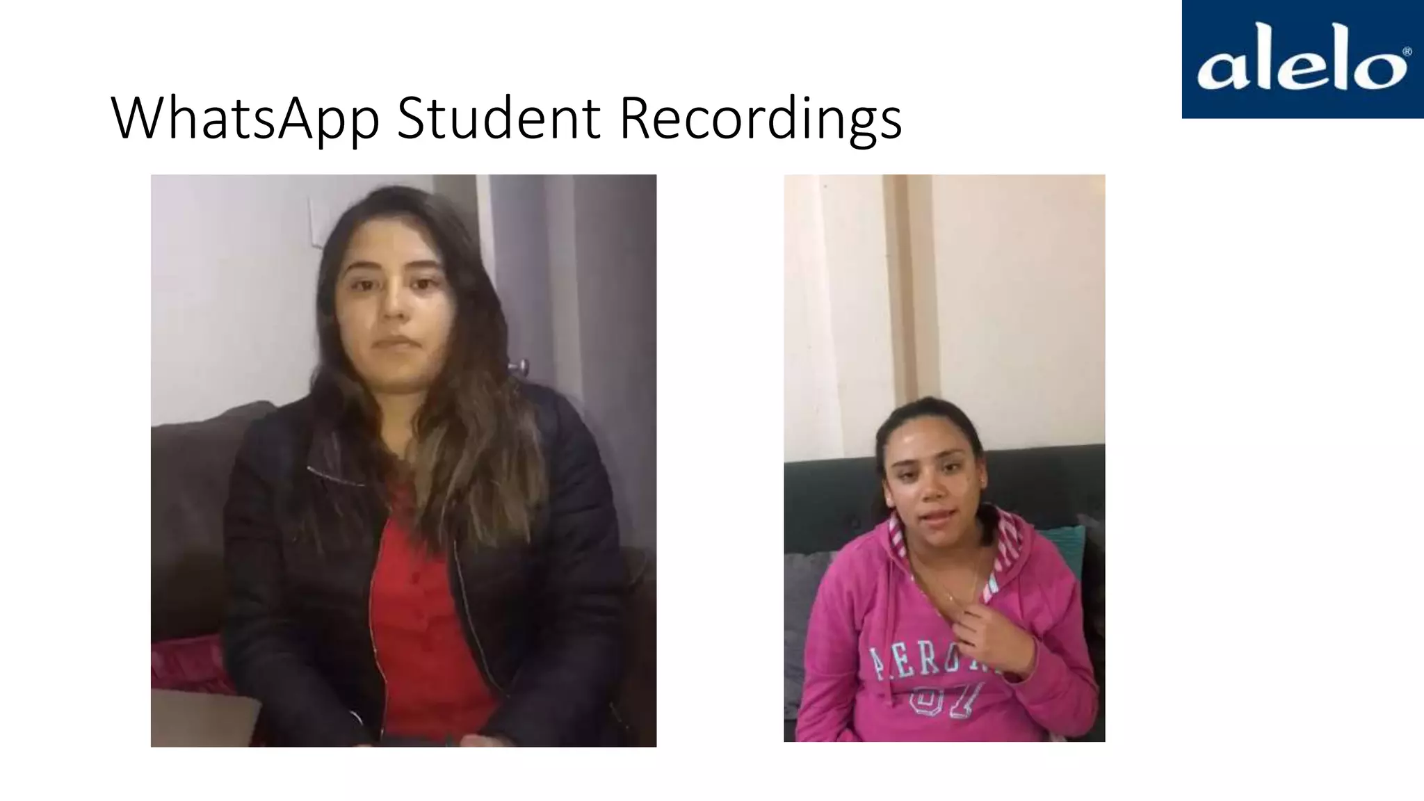 WhatsApp Student Recordings
 