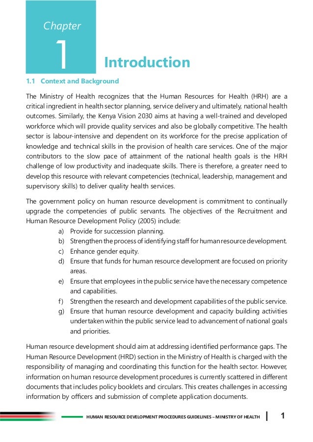 human resource documents
