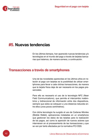 Libro Blanco de Innovación en Medios de Pago para eCommerce - Nov 2015