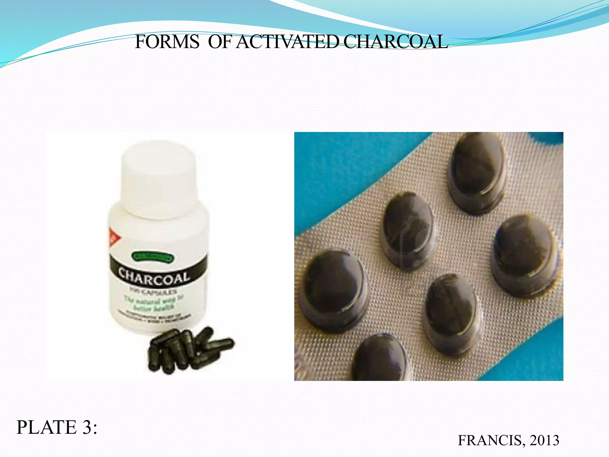 FORMS OFACTIVATED CHARCOAL
FRANCIS, 2013
PLATE 3:
 