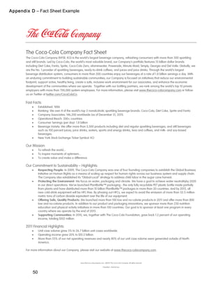 50
Appendix D – Fact Sheet Example
 