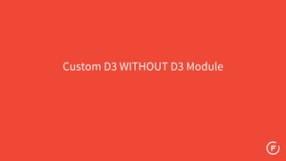 Custom D3 WITHOUT D3 Module
 