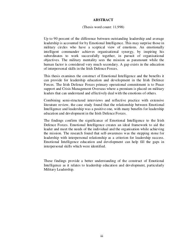 Thesis examples picture