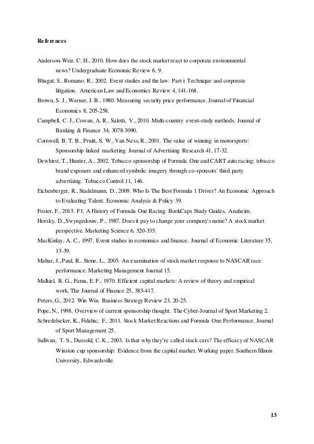 Dissertation bsc finance
