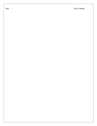 Date : Atul T. Biradar
 