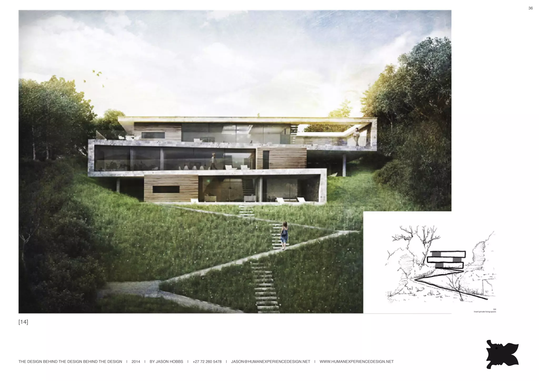 THE DESIGN BEHIND THE DESIGN BEHIND THE DESIGN | 2014 | BY JASON HOBBS | +27 72 260 5478 | JASON@HUMANEXPERIENCEDESIGN.NET | WWW.HUMANEXPERIENCEDESIGN.NET
36
[14]
 