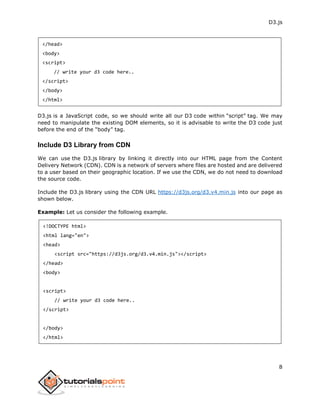 D3js tutorial | PDF