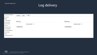 AWS DATA WEEK 2023
© 2023, Amazon Web Services, Inc. or its affiliates. All rights reserved.
Log delivery
 