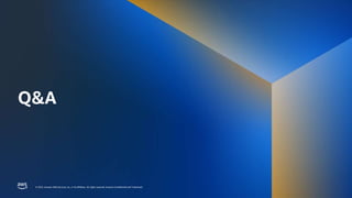© 2023, Amazon Web Services, Inc. or its affiliates. All rights reserved. Amazon Confidential and Trademark.
© 2023, Amazon Web Services, Inc. or its affiliates. All rights reserved. Amazon Confidential and Trademark.
Q&A
 
